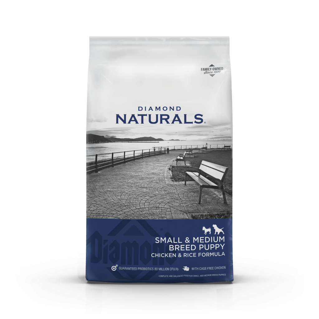 Diamond Naturals Small &amp; Medium Breed Puppy 18.14 Kg, cachorros razas chicas y medianas