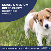 Diamond Naturals Small & Medium Breed Puppy 18.14 Kg, cachorros razas chicas y medianas