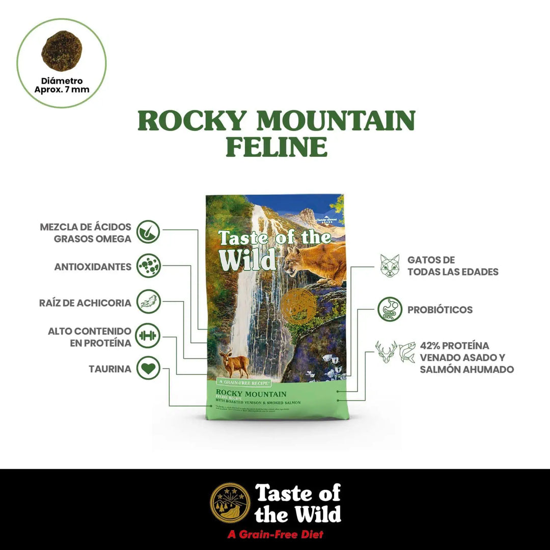 taste of the wild alimento gatos 6.3kg