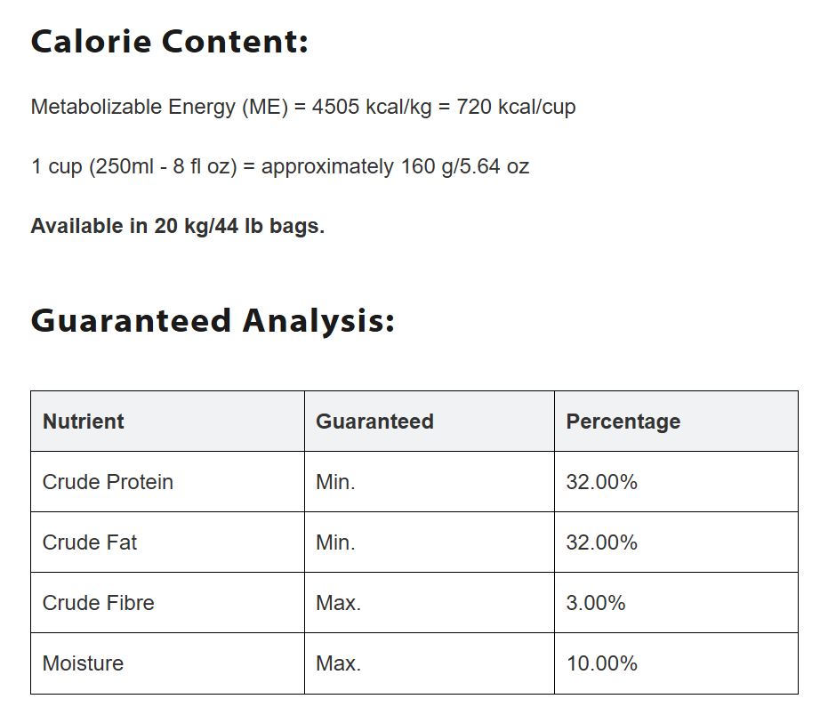 Croqueta para perro Inukshuk Professional Dog Food 32/32 20 kg