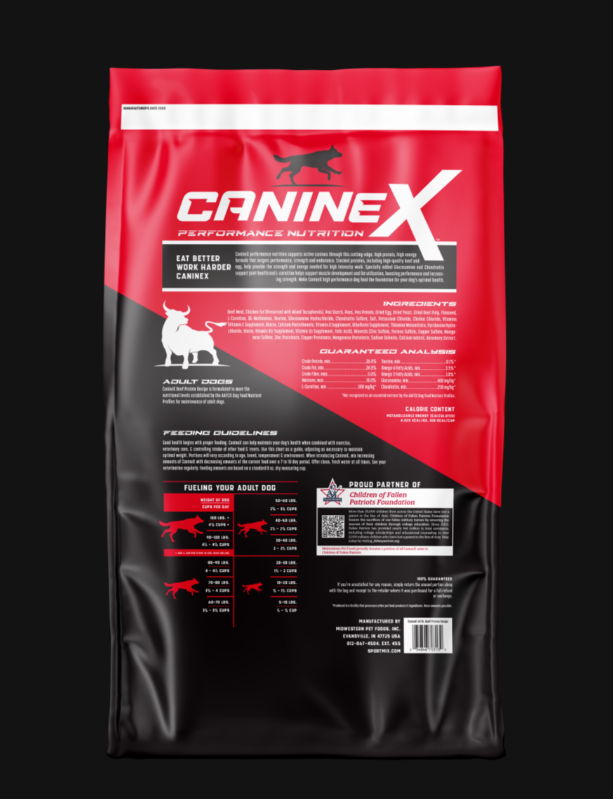 croqueta para perro Super Premium Caninex Beef 18kg