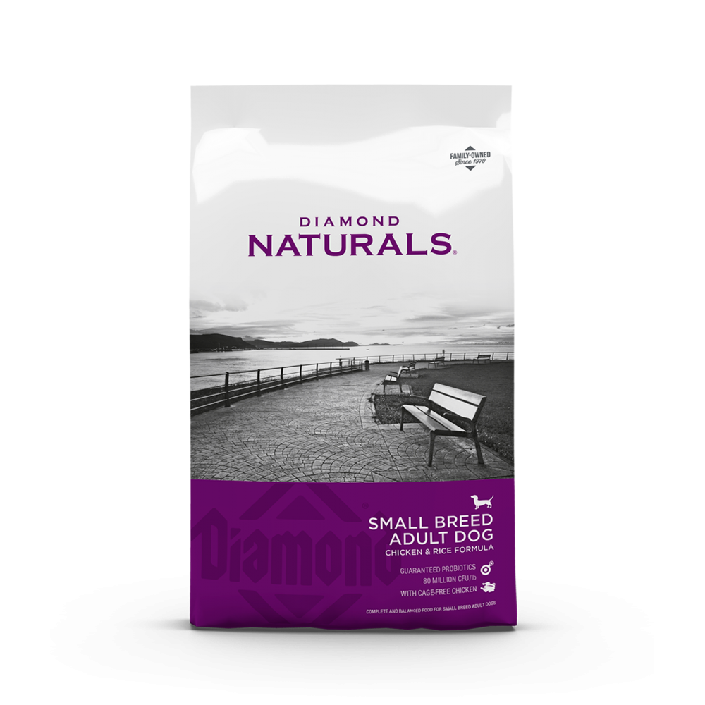 croqueta premium razas pequeñas pollo y arroz Diamond Naturals Small Breed Adult Chicken &amp; Rice 8.16 kg