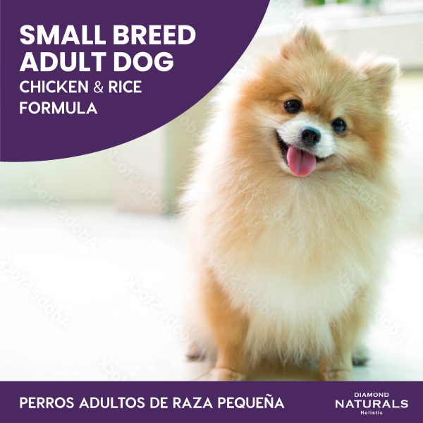croqueta premium razas pequeñas pollo y arroz Diamond Naturals Small Breed Adult Chicken &amp; Rice 8.16 kg
