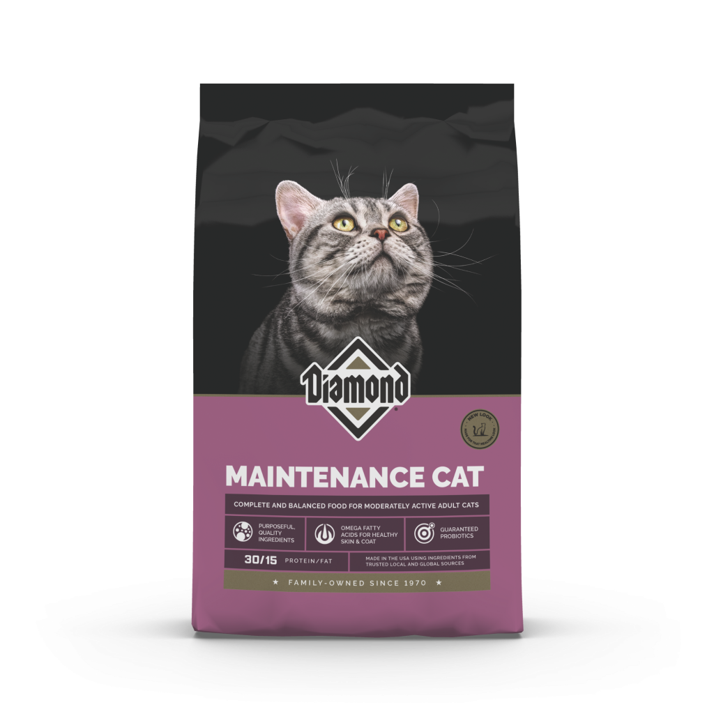 Croqueta Diamond Maintenance Cat 18.14 Kg para gato con actividad moderada y baja